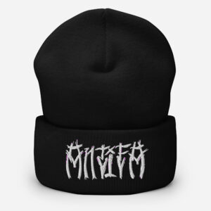 Anti Fascist Antifa Tag Graffiti Cuffed Beanie