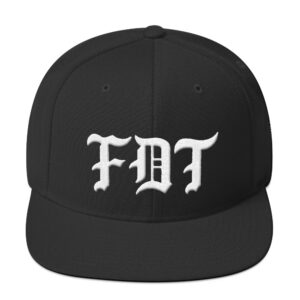 FDT Pablo Embroidered Snapback Hat