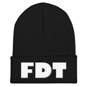 FDT Cuffed Embroidered Beanie