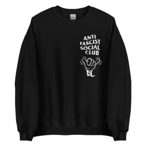 The Original Anti Fascist Social Club Crewneck Sweatshirt