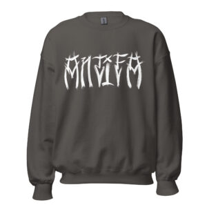 Antifa Tag Graffiti Anti Fascist Crewneck Sweatshirt