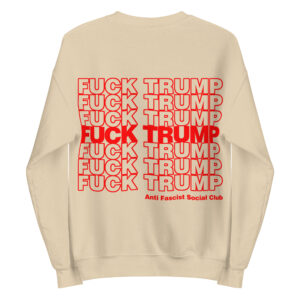 FDT Fuck Trump Thank You Crewneck Sweatshirt