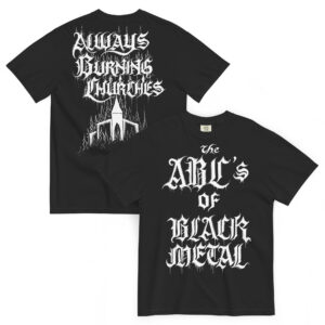 ABCs of Black Metal t-shirt