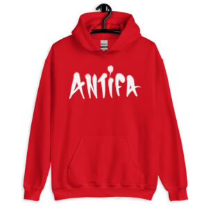 Antifa Fat Cap Graffiti Hoodie