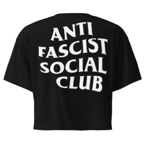 Women’s Anti Fascist Social Club crop top