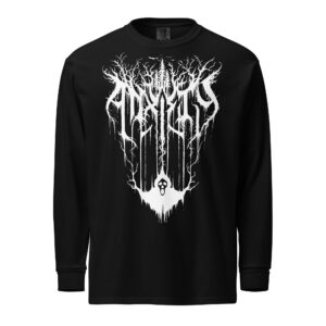 Anxiety Black Metal logo heavyweight long-sleeve shirt